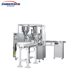 Máquina Llenadora de Líquidos y Pastas Totalmente Automática |   <span class=keywords><strong>Para</strong></span> crema cosmética, champú, miel, salsa, aceite |   Dosificador Neumático de Alta Precisión - Product Image 1