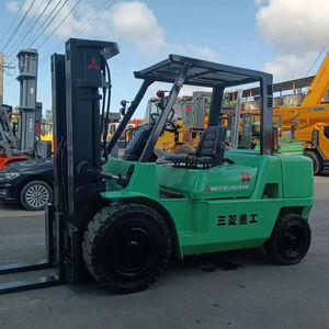 รถยกมือสอง MITSUBISHI FD50 ของแท้จากญี่ปุ่น เครื่องยนต์ดีเซล 5/7/10 ตัน แบบสามขั้น พร้อมระบบเลื่อนด้านข้าง เครื่องยนต์ ISUZU MITSUBISHI - Product Image 1