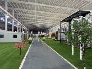 Conteneur <span class=keywords><strong>Maison</strong></span> de Luxe Modulable et Extensible en Acier de 40 pieds avec Toit Plat Pliant, Cabine de Conteneur Extensible pour Hôtel avec Cuisine - Prix Compétitif - Product Image 6