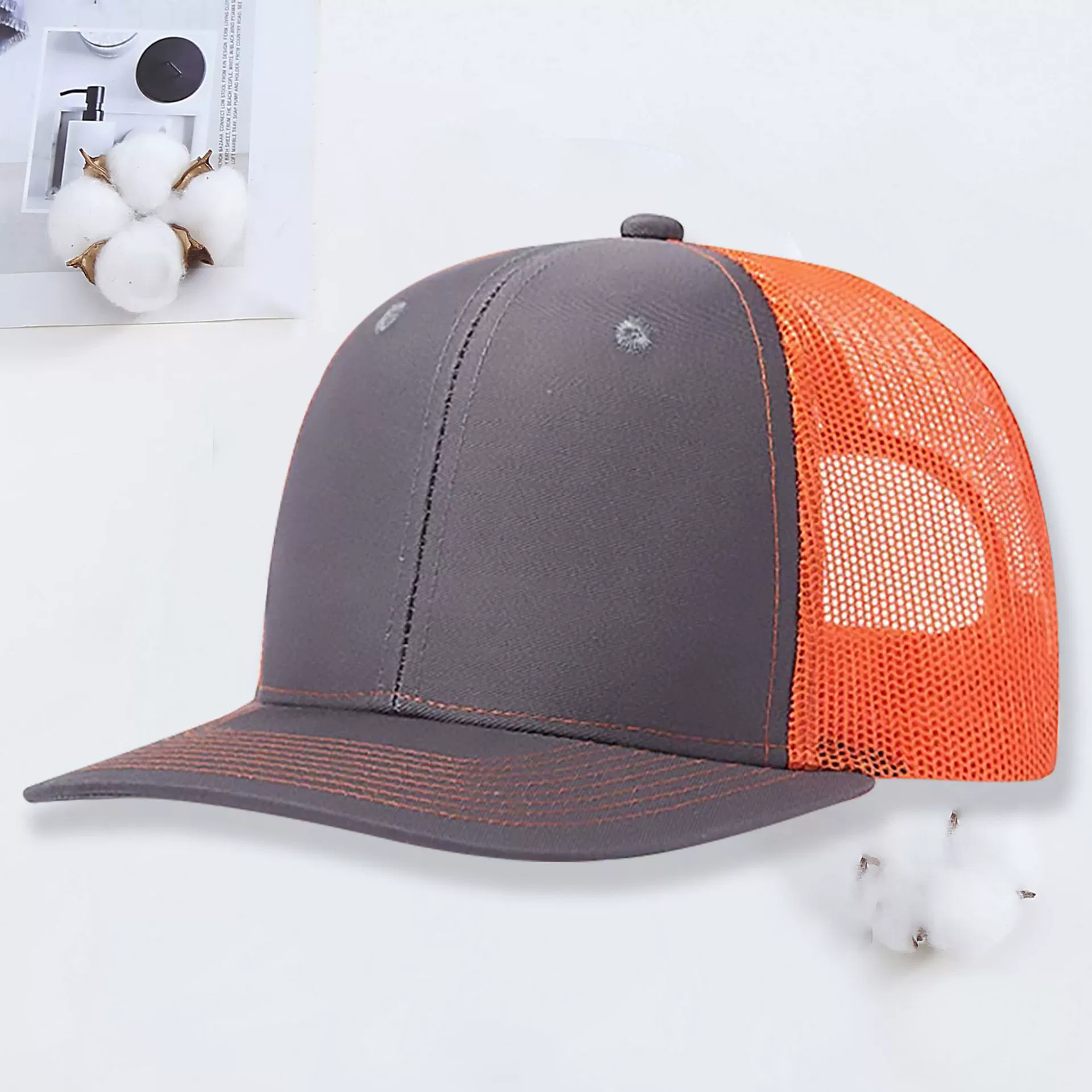 Gris/naranja