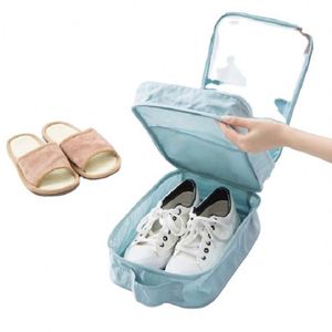 Tres pares de bolsas personalizadas para zapatos, impermeables, para deportes, viajes y almacenamiento en casa. - Product Image 2