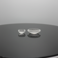 Lentille sphérique hémisphérique avec revêtement antireflet 37,2 mm/taille personnalisable OEM Garantie 3 ans