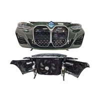 Parachoques Delantero Original de Segunda Mano en Oferta para BMW Serie 4 G22 G26 con Marco, Ventilador Electrónico y Radiador para Kit de Carrocería
