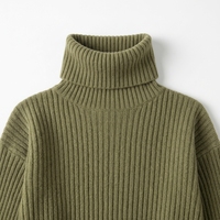 Pull-over col roulé en cachemire 100% respirant, tricoté, de haute qualité, personnalisé, marque privée, vente en gros, pour femme, automne, décontracté