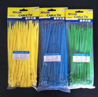 Bridas de nailon 6 autoblocantes 3x200 liberables para un uso conveniente