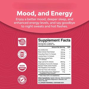 Sağlık kadın menopoz destek kapsül ruh hali iyileştirme kadın tiroid sağlık kapsülleri için siyah <span class=keywords><strong>Cohosh</strong></span> - Product Image 3
