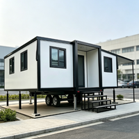 Maison conteneur préfabriquée de luxe pour camping, bureau ou logement temporaire
