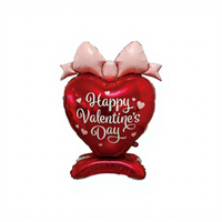 Nouveau design, ballons en forme de cœur de 60 pouces, ballons de la Saint-Valentin, ballons d'amour pour la décoration de mariage et fournitures