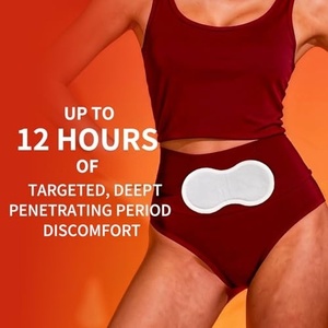 Patchs chauffants thérapeutiques OEM pour le soulagement de la douleur utérine et menstruelle, activés par l'air - Product Image 2