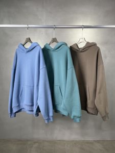 Felpe di Lusso da Uomo Personalizzate <span class=keywords><strong>Streetwear</strong></span> 400 g/m² 100% Cotone Oversize Neutre Produttori per Abbigliamento Personalizzato - Product Image 5