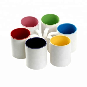 Oempromo 11 unze Farbe Innen Keramik Becher Mit Benutzerdefinierten Druck - Product Image 1
