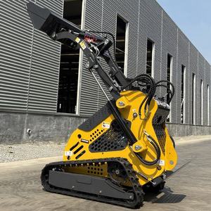 VR Training-Ready Skid Steer Loader avec Smart Controls Skid Steer Loader + 14-Attachment Bundle (Grappin/Débroussailleuse/Tarière) - Product Image 5