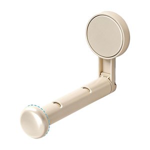 Wall Mounted Telescopic Hanger Single Bar Round Shape Drying Rack For Clothes Storage - Product Image 2