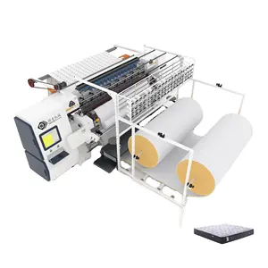 Genmax máquina de acolchoamento, máquina de acolchoamento multifuncional, alta velocidade, sistema de fonte de óleo automática