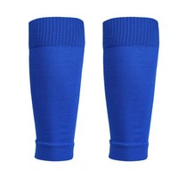 Chaussettes de compression en polyamide élastique tricotées, longueur mi-mollet, avec double bord côtelé pour la course, le marathon, la gym, le fitness et le soutien des jambes