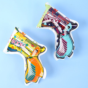 Pistola de Confeti Inflable Automática con Impresión Digital, Accesorio para Fiestas de Cumpleaños, Cañón de Fuegos Artificiales Portátil, para Celebraciones de Bodas - Product Image 1