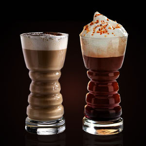 Groothandel Nieuwe Stijl 220ml Transparant <span class=keywords><strong>Dumbbell</strong></span>-vormig Bierglas Espresso IJs Koffie Kopje Mok Hittebestendig Sap Melk Glas - Product Image 6