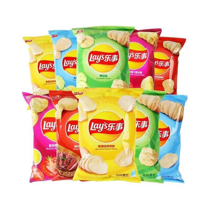 Hot Selling 70g exotische Snacks: Chinas Kartoffel chips im Dosen stil