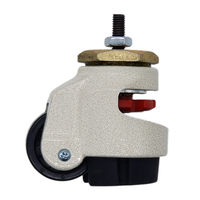 Roulettes de nivellement robustes GD40S Footmaster, roulettes réglables en hauteur