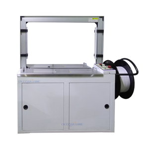 Máquina Flejadora Automática de Cintas PP con Atadura Rápida, Fuerte Tensión, Sensor de Seguridad y Control Sencillo para Logística y Embalaje de Cartones - Product Image 1