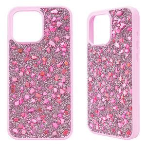 Hot Popular Fundas para <span class=keywords><strong>teléfono</strong></span> móvil con 2 en 1 TPU + PC Glitter Phone Back Cover para iPhone 15 Pro Max Fundas Al Por Mayor - Product Image 2