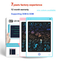 Tablette pour enfants de 10 à 12 pouces avec écriture effaçable de style bloc-notes LCD