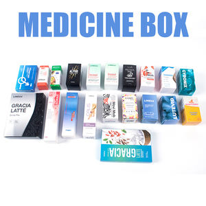Alta qualità Custom Medici Packaging Art scatola di carta per farmaci Tablet e pillola pacchetto con goffratura tipo di cartella - Product Image 2