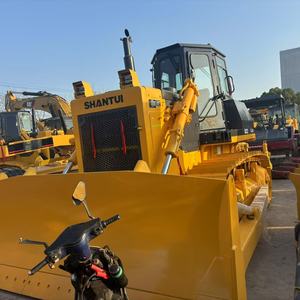 รถดันดินตีนตะขาบสีเหลือง CHINA Shantui SD22 รุ่นปี 2020 เครื่องยนต์คัมมินส์ พร้อมปั๊ม สำหรับงานก่อสร้าง - Product Image 3