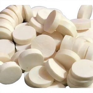 Botón en blanco de hueso real de búfalo natural Botón de hueso de búfalo de alta calidad para uso de prendas Botón en blanco de hueso ecológico - Product Image 1