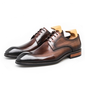 Chaussures habillées classiques pour hommes, chaussures en cuir de luxe sur mesure de haute qualité pour gentlemen, chaussures décontractées confortables pour hommes - Product Image 3