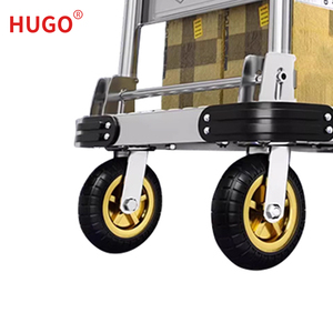 1000kg Folding <strong>Cart</strong> Heavy Duty Price Hand Flatbed Cargo Transport Trolley Platform 500kg - Product Image 2