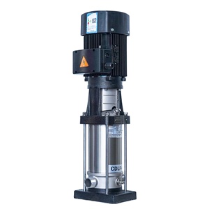 Pompe centrifuge verticale multi-étages en acier inoxydable CDLF/CDMF pour le traitement de l'eau des chaudières industrielles et le surpressionnement de pipeline OEM CDLF - Product Image 1