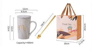 Ensemble cadeau promotionnel avec tasse en céramique personnalisée avec logo, couvercle et serviette, pour mariage, anniversaire, Thanksgiving, Saint-Valentin, ou comme cadeau de remerciement - Product Image 3