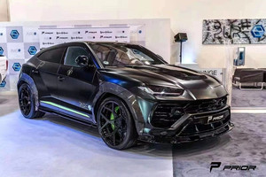 ชุดแต่งคาร์บอนไฟเบอร์สำหรับ Lamborghini URUS ชุดแต่งล้อสไตล์ PD สำหรับ Urus พร้อมลิ้นกันชนหน้า ดิฟฟิวเซอร์ สปอยเลอร์ สเกิร์ตข้าง - Product Image 5
