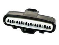 Connecteur de faisceau de câblage automobile 10 broches 6189-0515, étanche, femelle, pour phare, avec gaine de protection pour borne