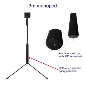 2024 Nueva tendencia Venta Telescópico 3 M 3 metros 300cm Selfie Stick Extended Pole Monopod - Product Image 4