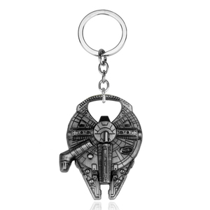Apribottiglie Portachiavi Millennium Falcon <span class=keywords><strong>Darth</strong></span> <span class=keywords><strong>Vader</strong></span> in Lega di Zinco Fatto a Mano Leggero, Accessorio da Bar Portatile per Uomo - Product Image 1