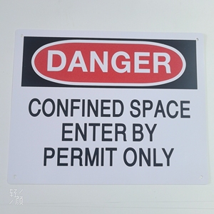 Chất Lượng Cao Tùy Chỉnh Tự Dính PVC Dấu Hiệu Nguy Hiểm Tam Giác Cảnh Báo Sticker Nhựa Thủ Công Mỹ Nghệ - Product Image 3