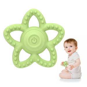 vibrating underwaer Star Massaging Teether, 6 Months+, 1 Count main image 0