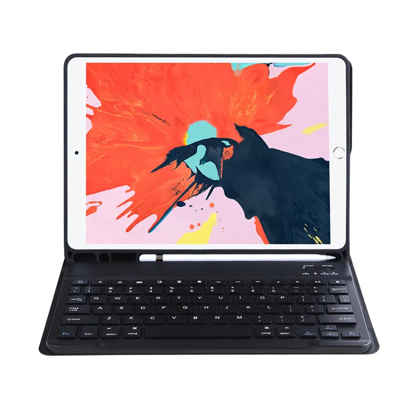 Sarung Keyboard koneksi nirkabel Pro 11 inci 2020, sarung pelindung Tablet untuk iPad 11 2020 Keyboard