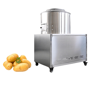 Machine industrielle automatique électrique pour peler, couper, trancher et dicer les légumes, tels que les pommes de terre, les aubergines et plus encore - Product Image 6