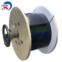Fil de cuivre émaillé plat torsadé Tengde haute classe thermique 600V 24 AWG 0,5 mm IP54 pour bobinage de transformateur de puissance