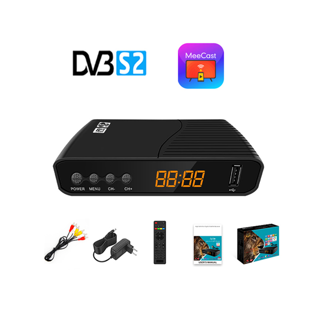 DVB-S2 H.264 GX6605S Digital HD FTA Free to Air MeeCast Mini Set Top Box with 12 Months Warranty
