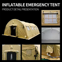 Tente de chapiteau commerciale coupe-vent facile à installer tente gonflable géante de structure d'air extérieur
