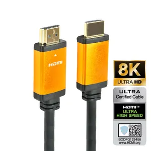 Maschio a maschio 2.1 8K 60Hz Kabel PS2 PS5 Cabel HDMI a Hdmi cable grossisti Bulk High Speed Ultra Video mobile cabo produttore