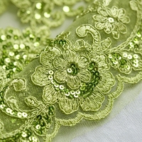 Tissu en dentelle brodée de sequins pour robe de mariée, robe de soirée africaine pour femmes, dentelle brodée élégante de sequins pour occasions formelles