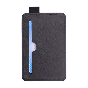 Productos de sublimación de logotipo personalizado, soporte de <span class=keywords><strong>tarjeta</strong></span> de identificación de autobús de cuero PU blanco - Product Image 6