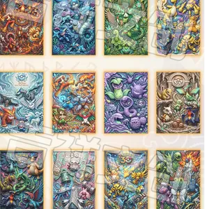 Tarjetas Metálicas en Relieve de Pokémon, Tarjetas Coleccionables de Acero Inoxidable, Tarjetas TCG para Fanáticos, Coleccionistas y Niños, Regalo - Product Image 2