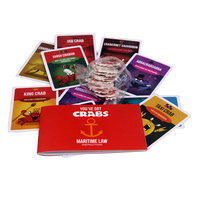 Paquets de cartes flash personnalisées, pont de Tarot avec boîte, pièces