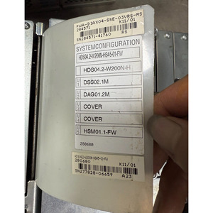 HDS04.2-W200N-HS45-01-FW SSE-03VRS DAG01.2M DAG01.2 เซอร์โว AC ตัวควบคุมไดรฟ์อัตโนมัติทางอุตสาหกรรม (พลาสติกและอะลูมิเนียม) - Product Image 3
